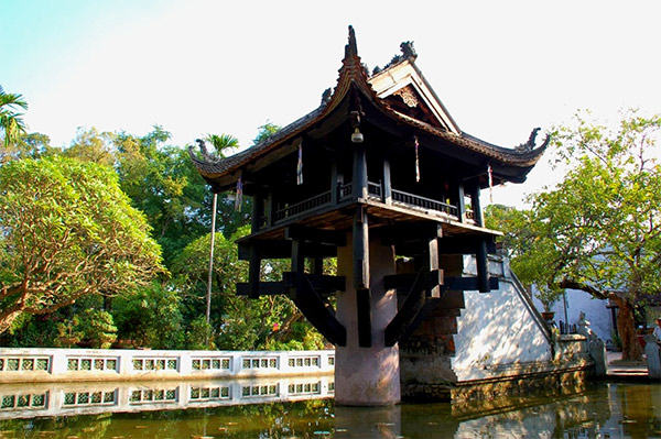Địa điểm du lịch nổi tiếng ở thủ đô Hà Nội - Chùa Một Cột 